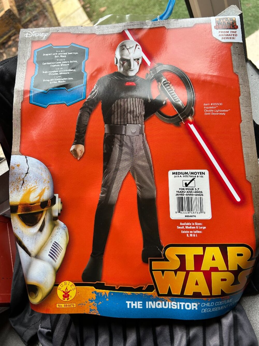 Kid’s Star Wars The Inquisitor Costume – New